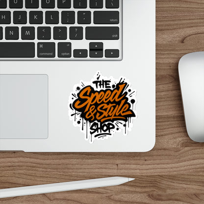 Graffiti Logo Die-Cut Sticker