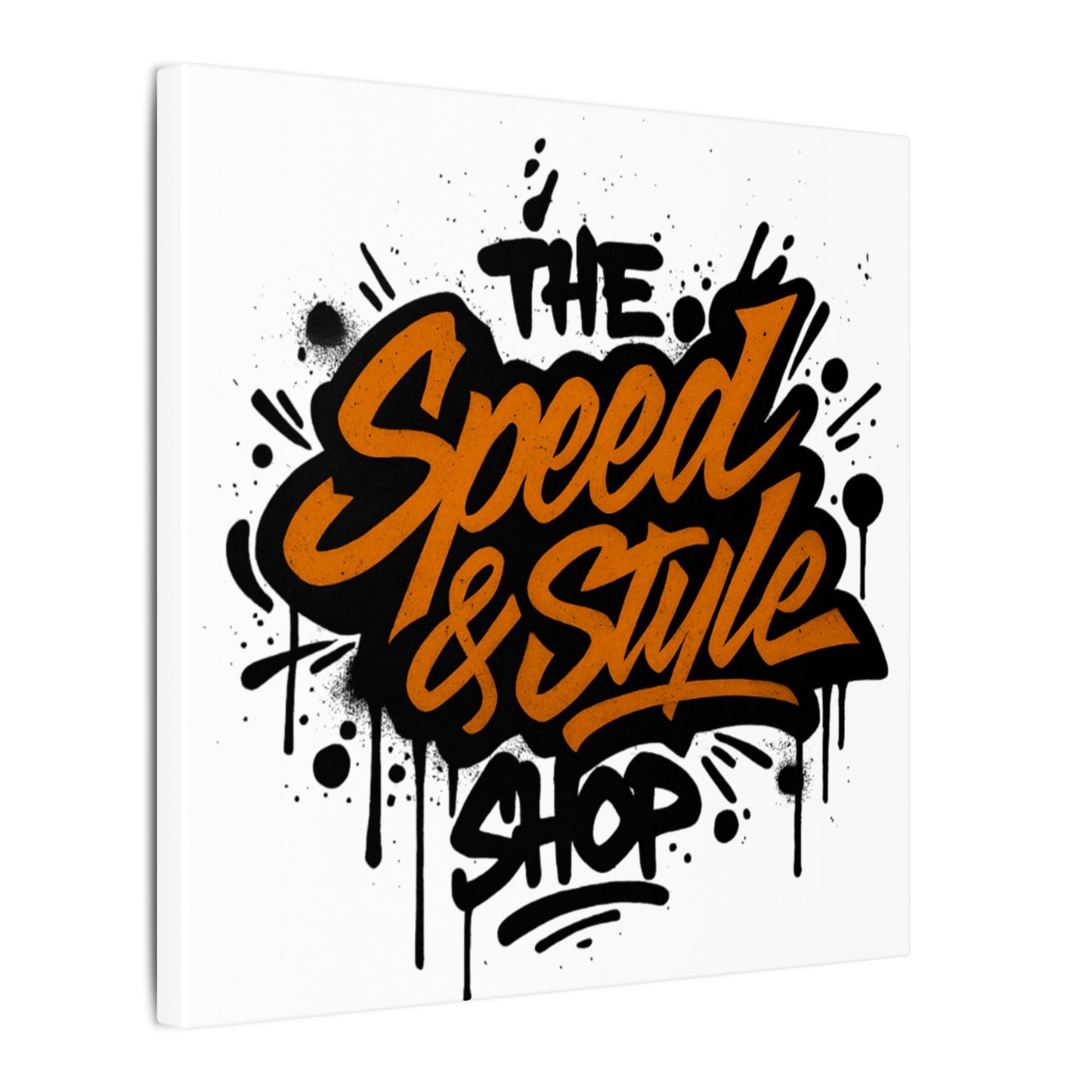 Graffiti Logo Canvas Poster