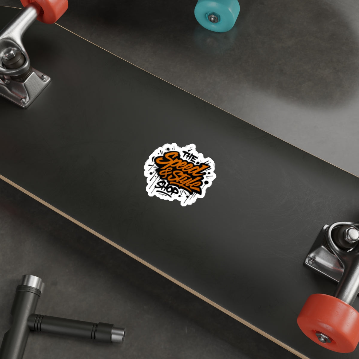 Graffiti Logo Die-Cut Sticker