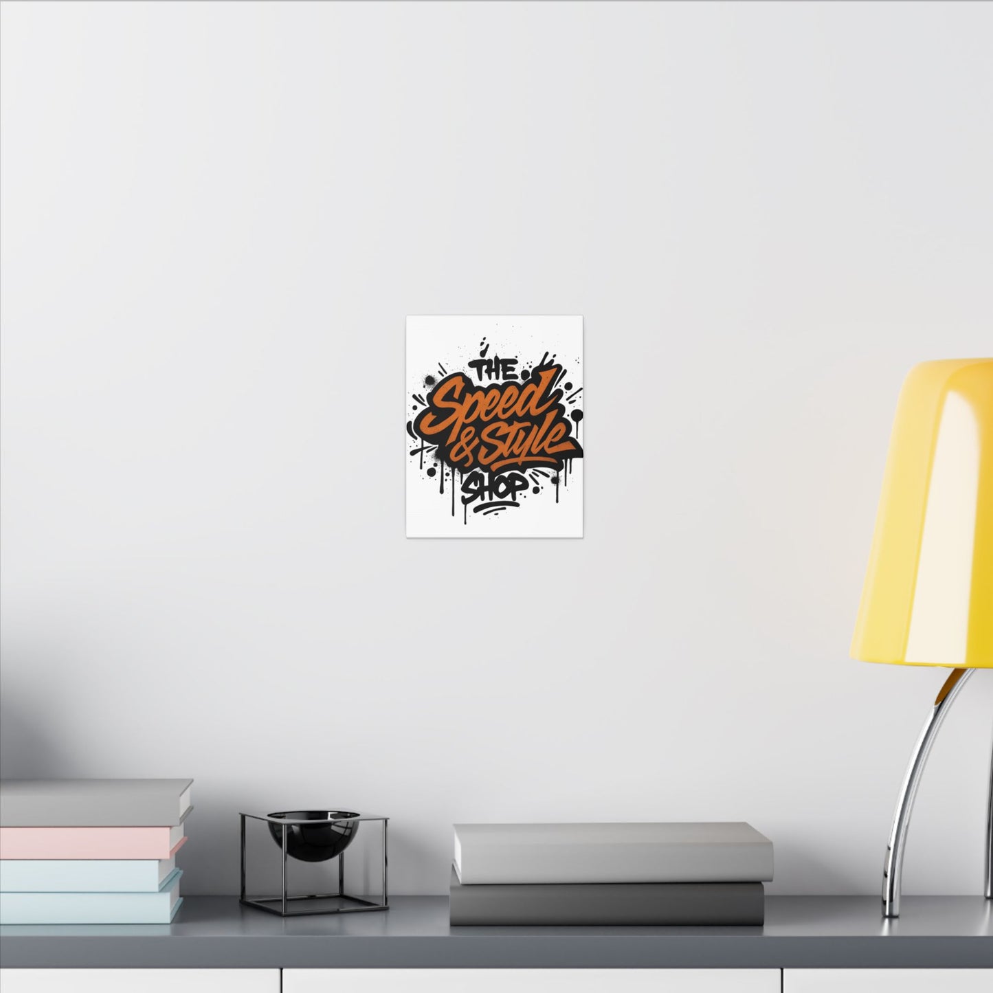 Graffiti Logo Canvas Poster