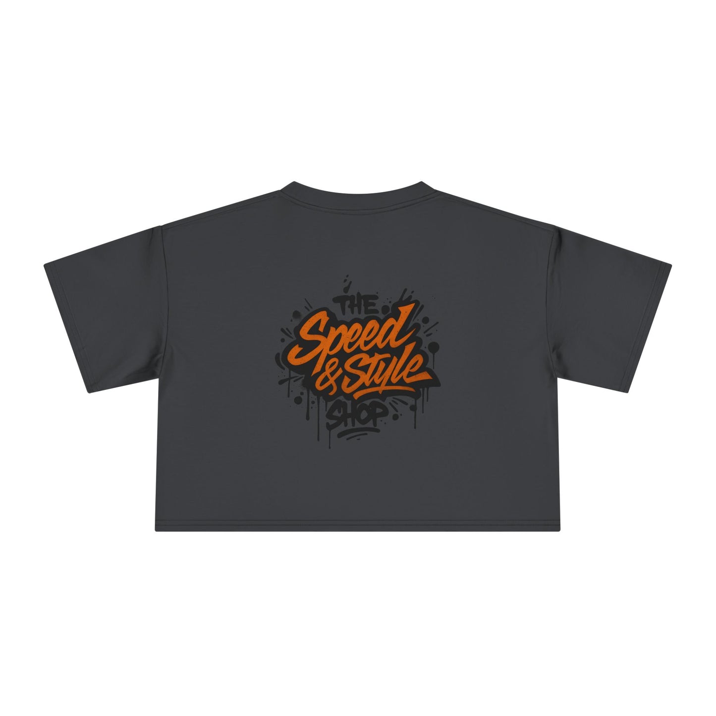 Graffiti Logo Crop Top