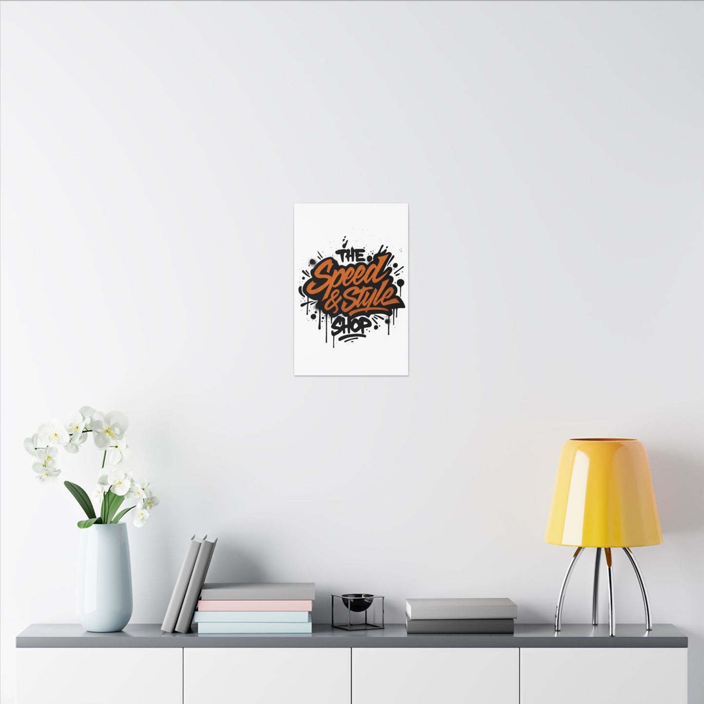 Graffiti Logo Canvas Poster