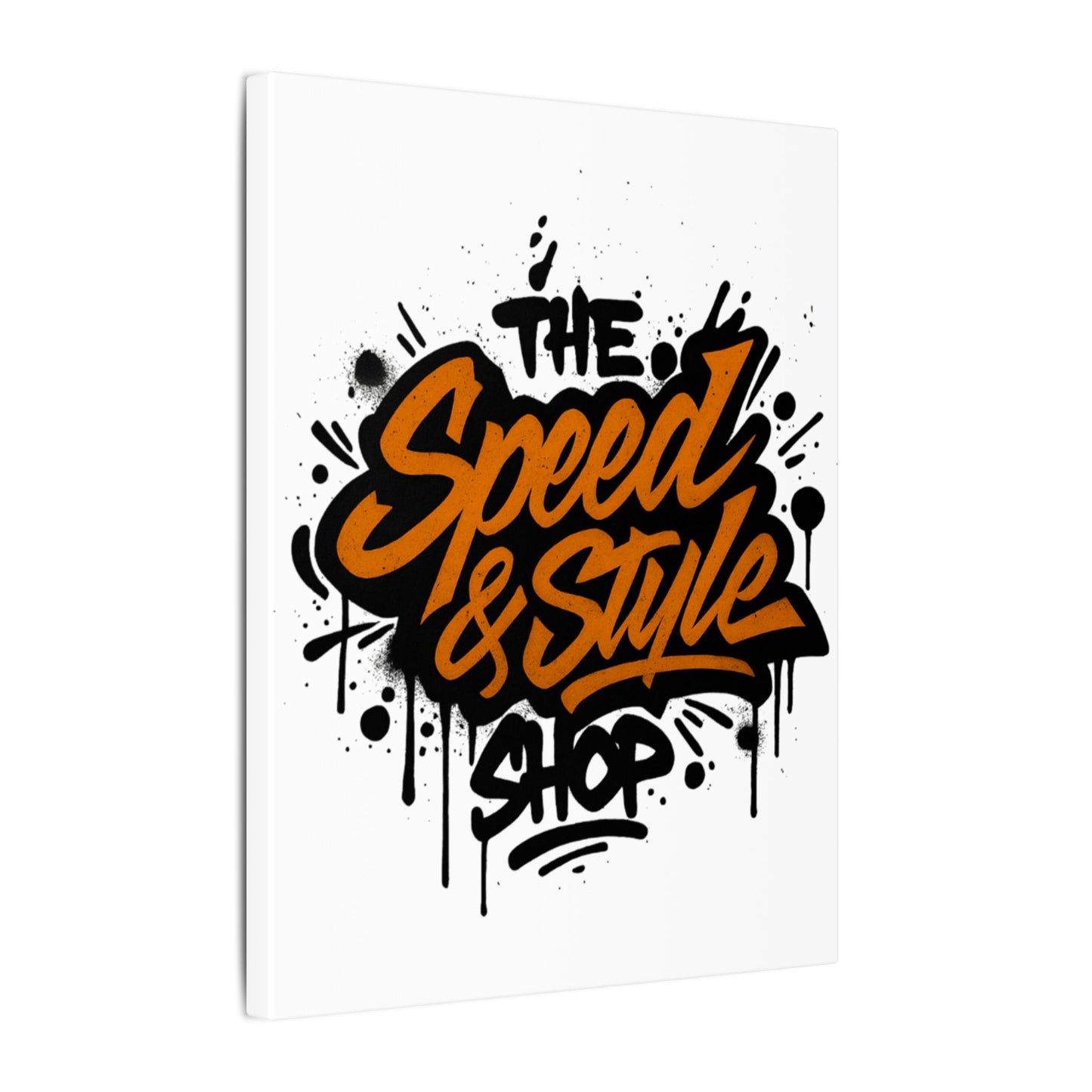 Graffiti Logo Canvas Poster