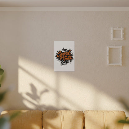 Graffiti Logo Canvas Poster