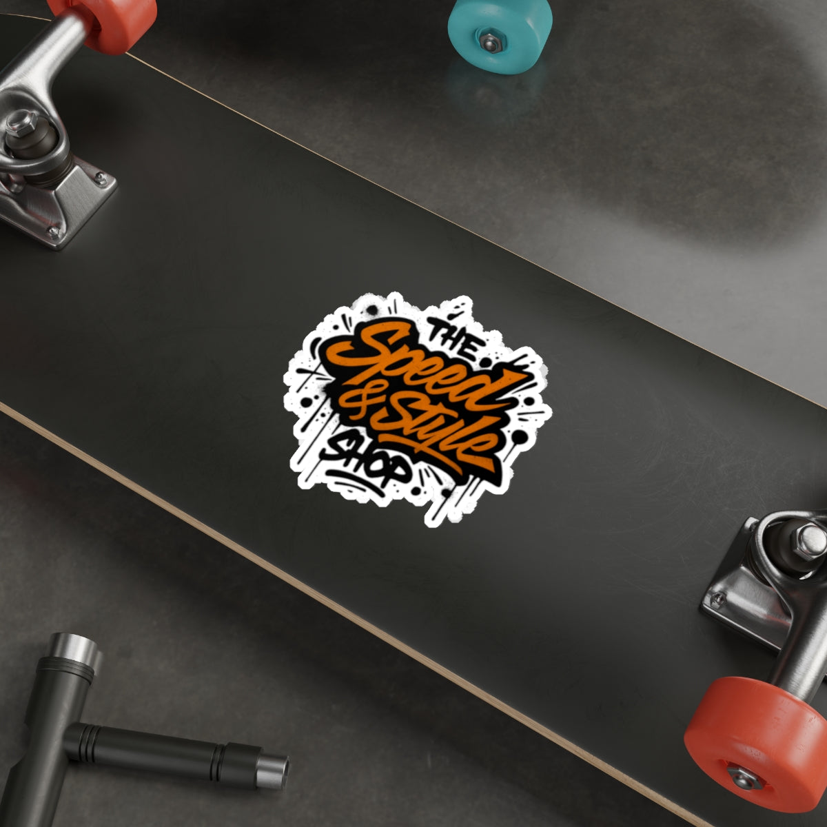 Graffiti Logo Die-Cut Sticker