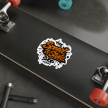 Graffiti Logo Die-Cut Sticker