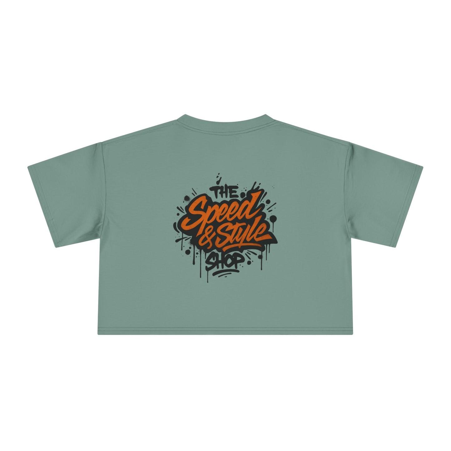 Graffiti Logo Crop Top