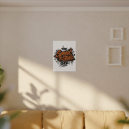 Graffiti Logo Canvas Poster