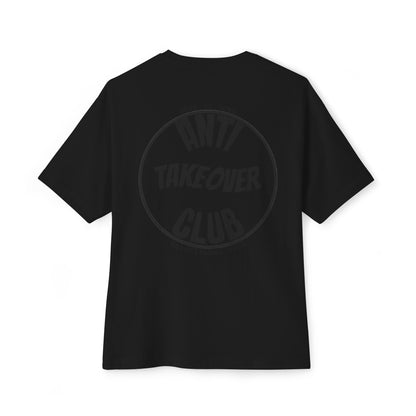 BLACKOUT Anti Takeover Club Oversized Tee