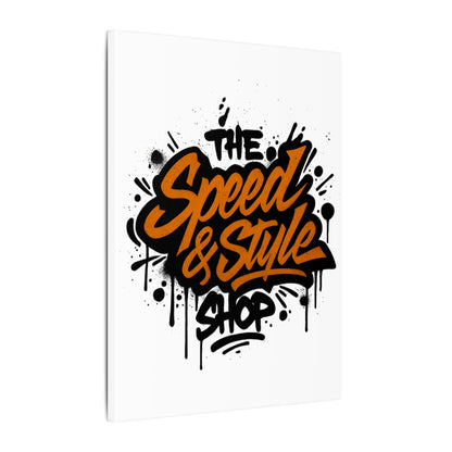 Graffiti Logo Canvas Poster