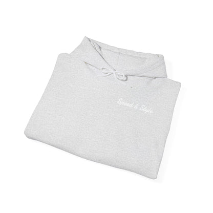 White Logo Hoodie