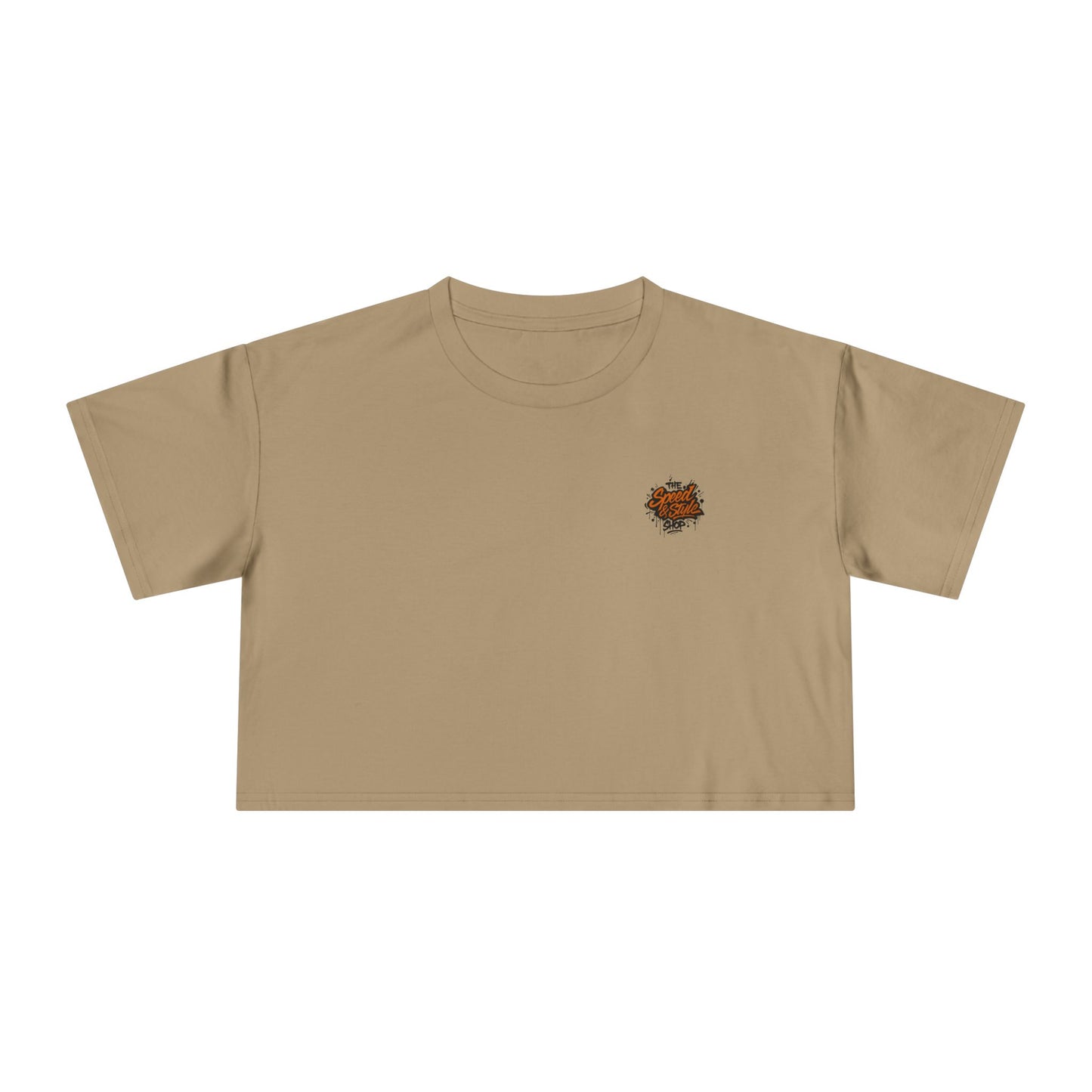 Graffiti Logo Crop Top