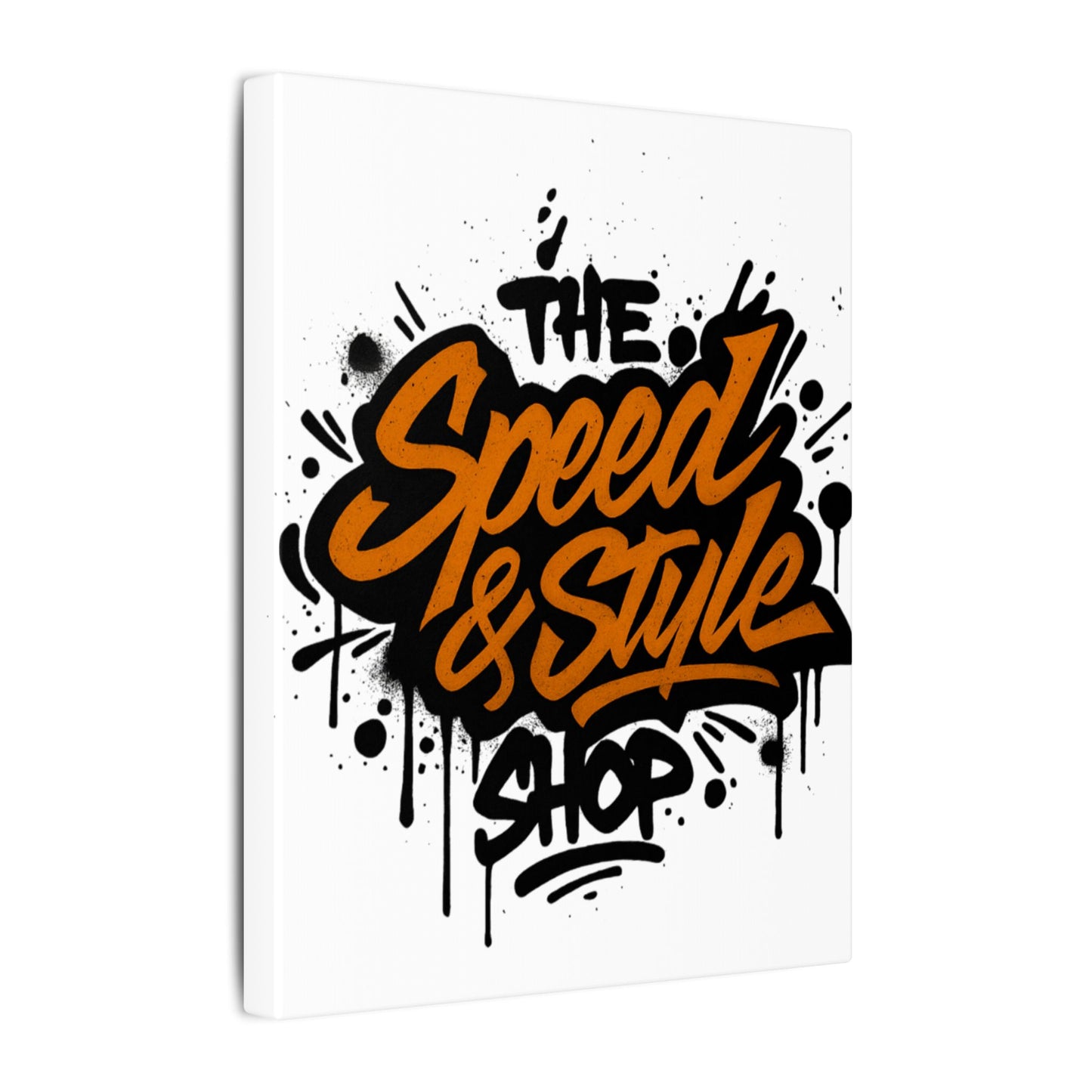 Graffiti Logo Canvas Poster